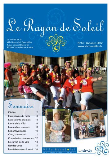 Sommaire - Le petit journal de Cormeilles