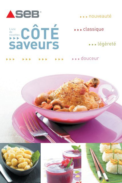 Livre De Recettes Seb Cote Saveurs