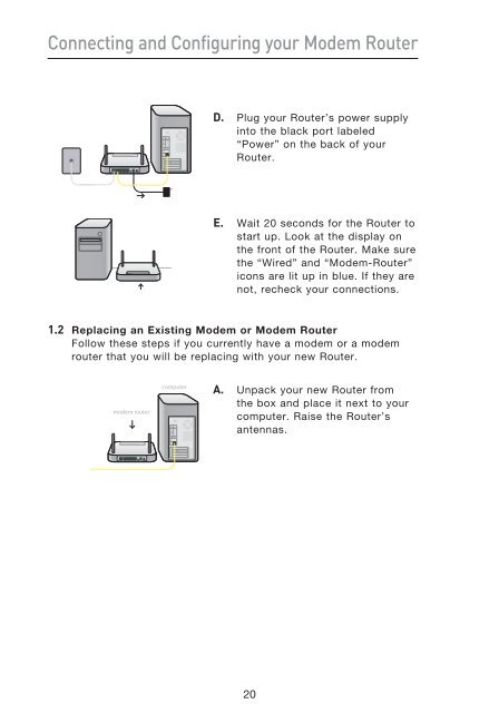 N Wireless Modem Router - Belkin