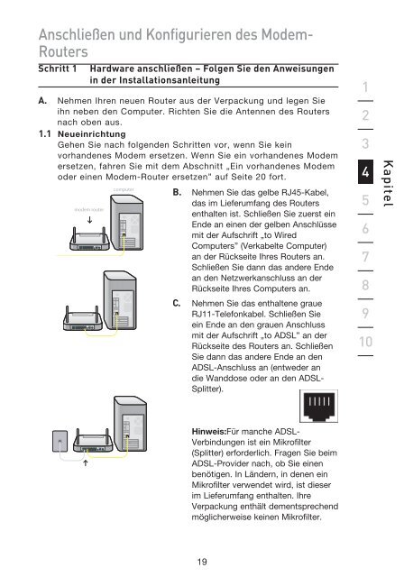 N Wireless Modem Router - Belkin