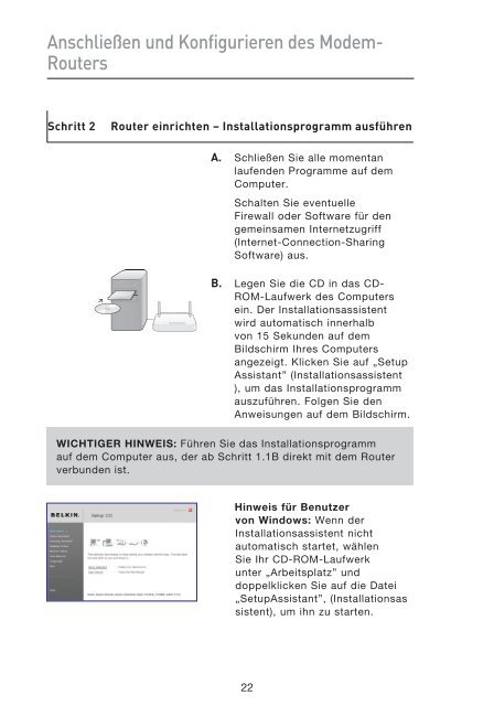 N Wireless Modem Router - Belkin