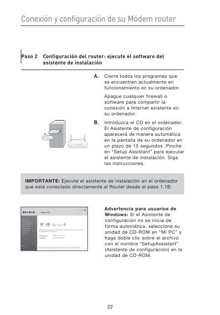 N Wireless Modem Router - Belkin