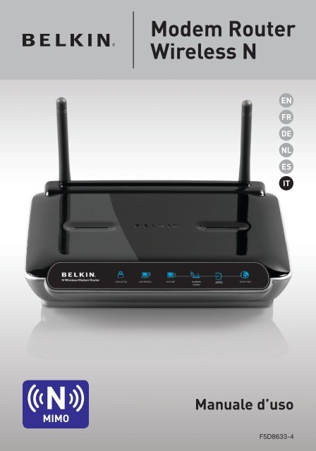 N Wireless Modem Router - Belkin