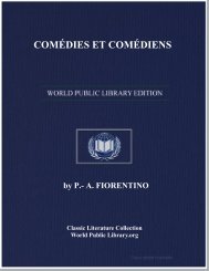 COMÉDIES ET COMÉDIENS - World eBook Library