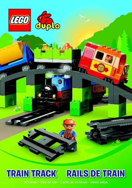 TRAIN TRACK RAILS DE TRAIN - Lego