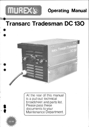 Transarc Tradesman DC130