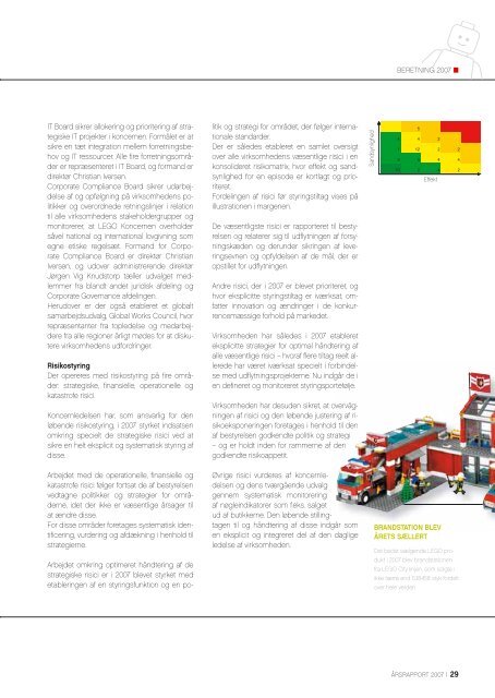 Årsrapport 2007 LEGO Koncernen