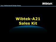 Wibtek-A21 Sales Kit - Intel