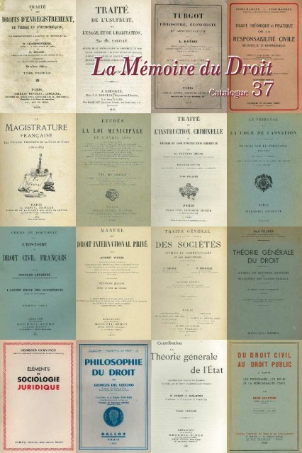 La Mémoire Du Droit Librairie La Memoire Du Droit - 
