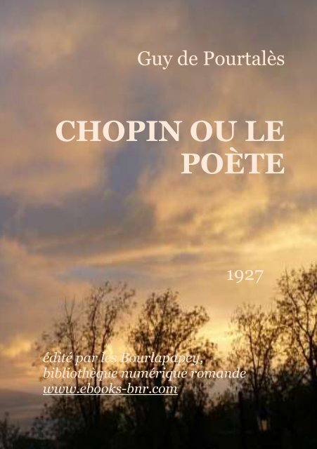 PDF (liseuse) - Bibliothèque numérique romande