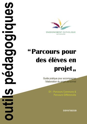 Parcours pour des élèves en projet - Accueil fédération - SeGEC