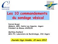 Sondage urinaire : les 10 commandements - arlin