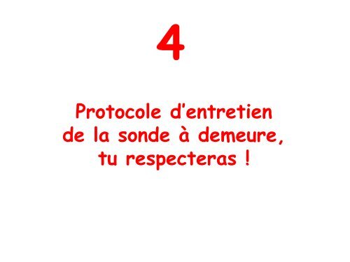 Sondage urinaire : les 10 commandements - arlin