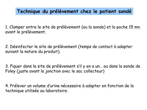 Sondage urinaire : les 10 commandements - arlin