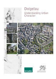 Dolgellau: Understanding Urban Character - Cadw - Welsh ...