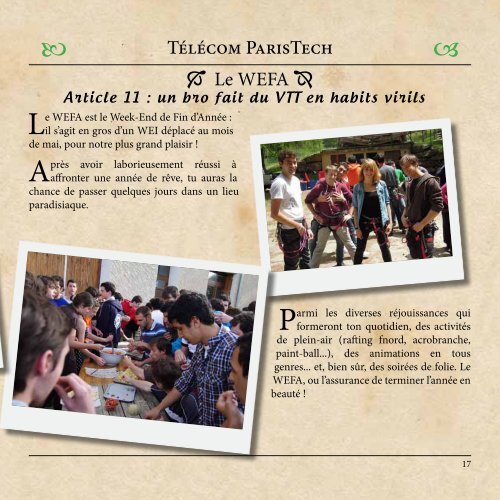 La plaquette alpha 2012 - Télécom ParisTech