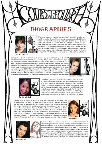 BIOGRAPHIES