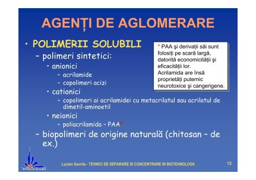 separarea prin filtrare - Cadre Didactice