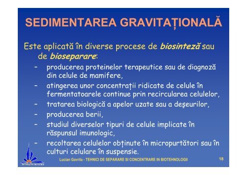 separarea prin filtrare - Cadre Didactice