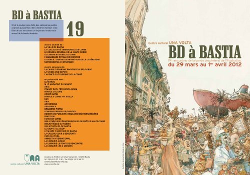 le programme de BD à Bastia 2012 - Jaime-la-corse.info