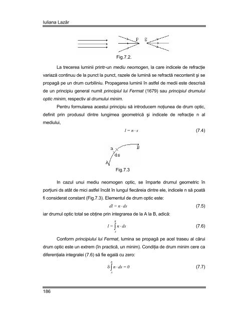 Noţiuni de optică. Ochiul uman - Cadre Didactice