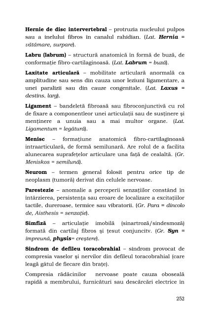 EVALUAREA APARATULUI LOCOMOTOR - Cadre Didactice