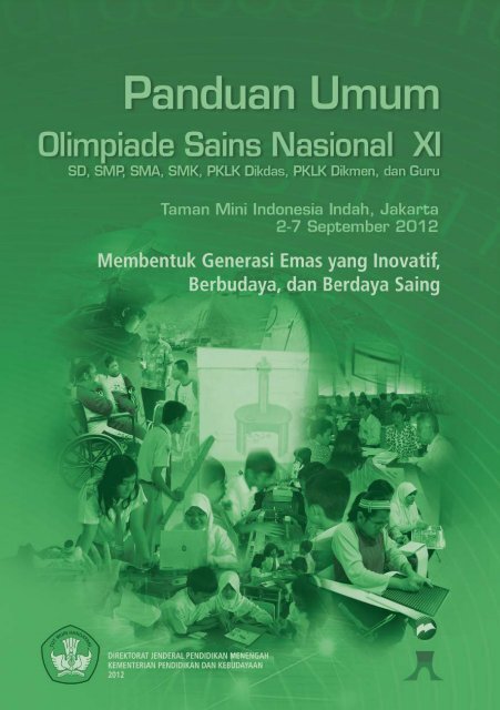 buku Panduan OSN XI - Direktorat Jenderal Pendidikan Dasar