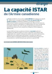 La capacité ISTAR - Le Centre de Doctrine d'Emploi des Forces