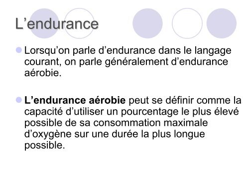 Les capacités physiques - Culture STAPS