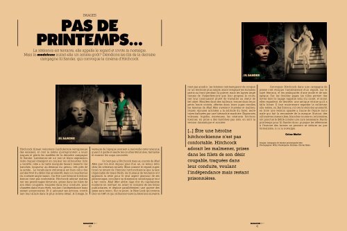 SPECIAL MODE ET MEDIA - Magazine