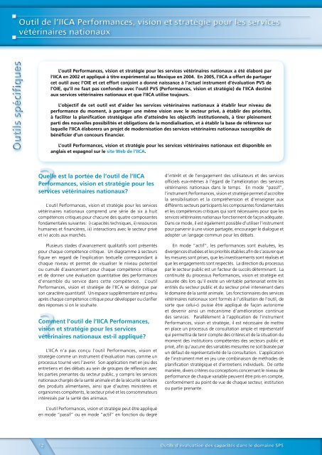 Outil d'évaluation des capacités phytosanitaires - Standards and ...