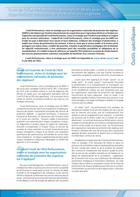 Outil d'évaluation des capacités phytosanitaires - Standards and ...