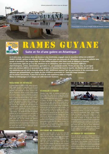 RAMES GUYANE - Fusiliers marins et commandos ma