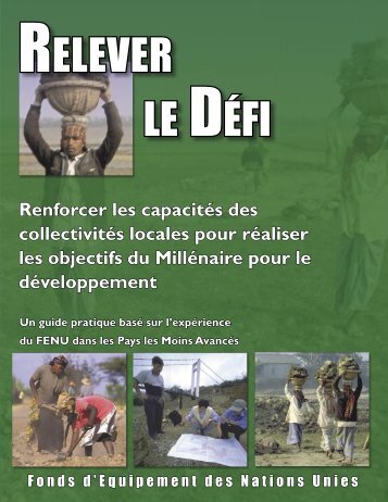 Renforcer les capacités des collectivités locales pour ... - UNCDF