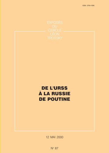 brochure (pdf) - Lutte Ouvrière