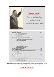 Enver Hoxha contre le révisionnisme - communisme-bolchevisme