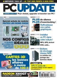 CPU et cartes 3D