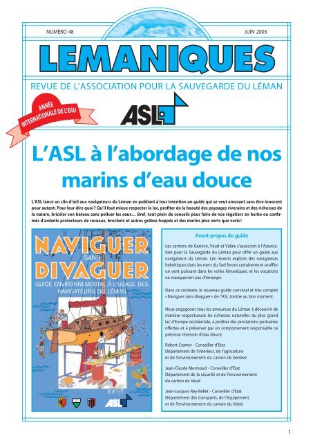 LEMANIQUES - Association pour la Sauvegarde du Léman