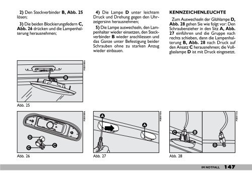 kenntnis des fahrzeugs - Camper-Parkering