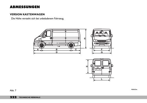 kenntnis des fahrzeugs - Camper-Parkering