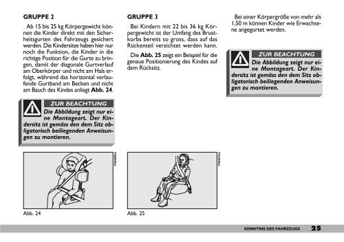 kenntnis des fahrzeugs - Camper-Parkering