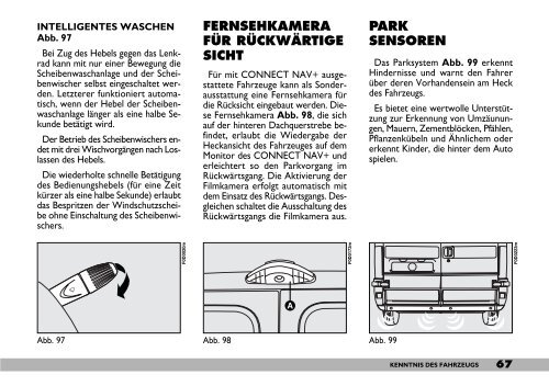 kenntnis des fahrzeugs - Camper-Parkering