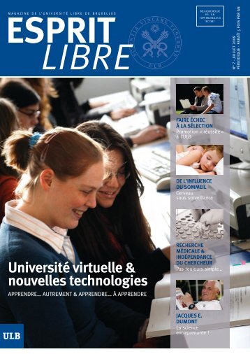juillet 2009 - Université Libre de Bruxelles