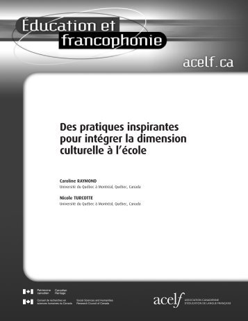 Article complet (pdf) - acelf