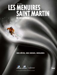 dE bELLEvILLE - Les 3 Vallées