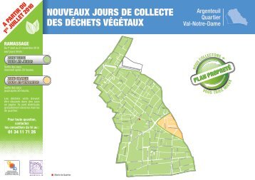 Collecte encombrants et végétaux - Argenteuil