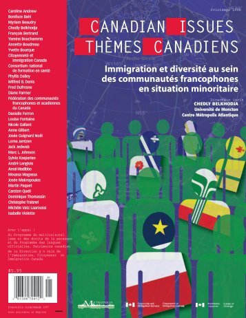 Immigration et diversité au sein des communautés francophones en ...