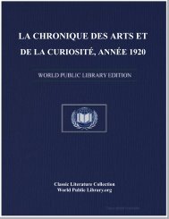 la chronique des arts et de la curiosité, année 1920 - World eBook ...