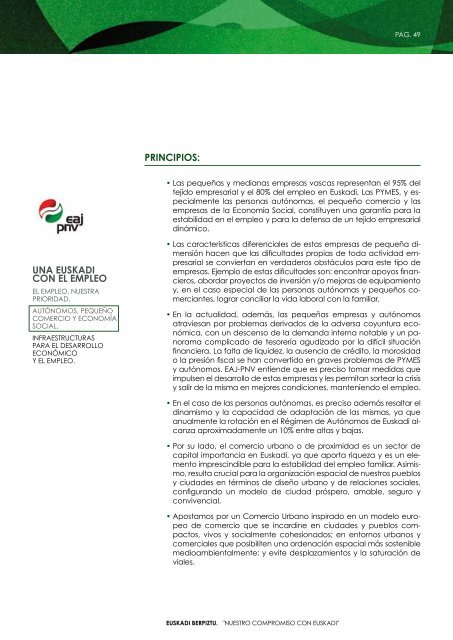 coMProMISo coN EUSKADI - EAJ-PNV