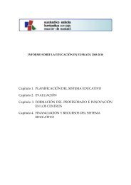 Informe sobre la educación en Euskadi, 2008-2011